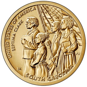 2020 1-dollar - S - South Carolina - Reverse Proof reverse